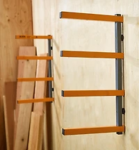 Bora Four-Shelf Lumber Rack