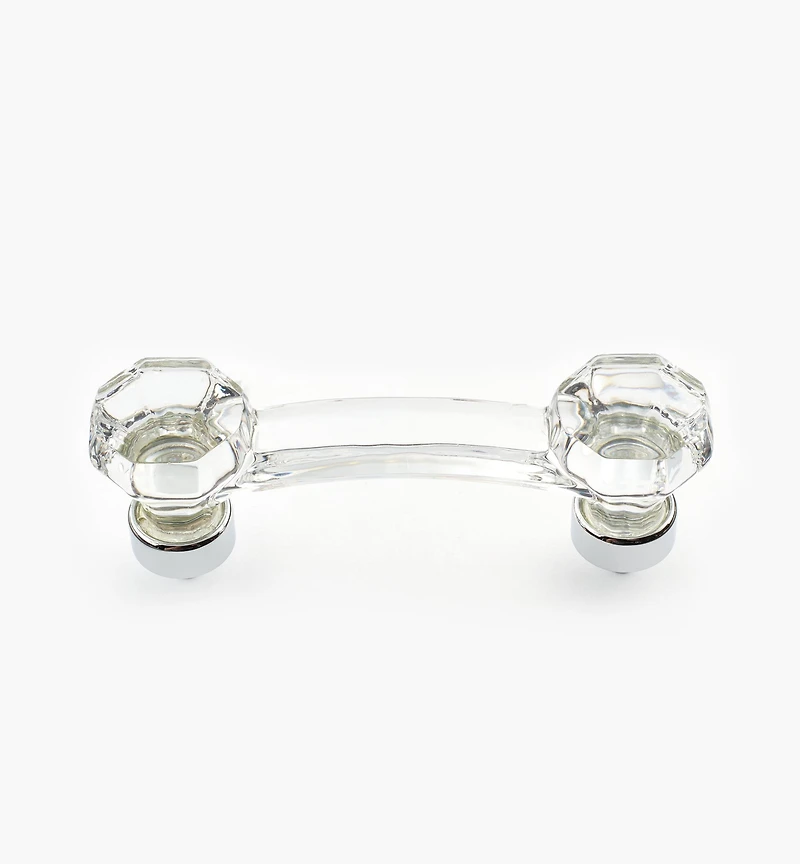 Poignée Octogone en cristal