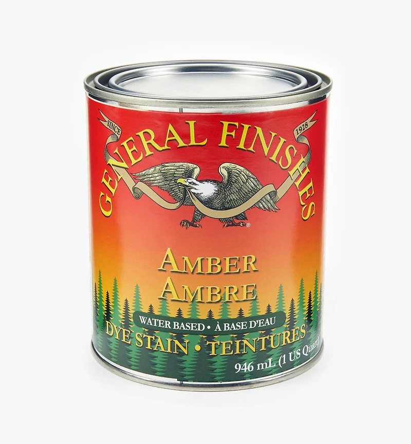 Amber General Water-Based Dye Stain