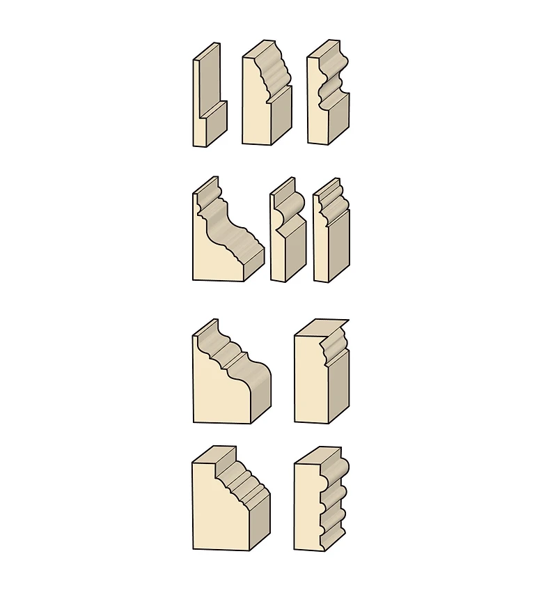 Small Molding Bits
