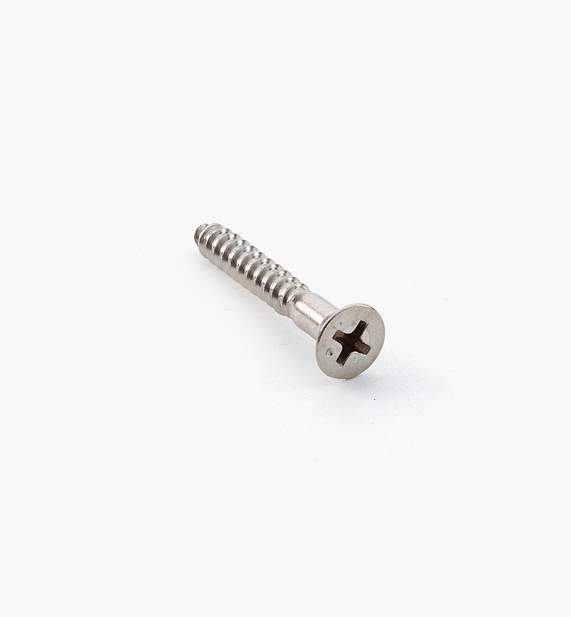 316 Stainless-Steel #8 Flat-Head Screws