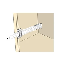 Face-Frame Brackets for 100 lb Slides