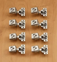Petites charnières 110° Blumotion Clip, porte à recouvrement