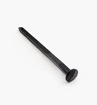Black Steel Diamond-Head Forged Nails from Clouterie Rivierre