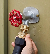 Brass Tap End Quick Connect Set