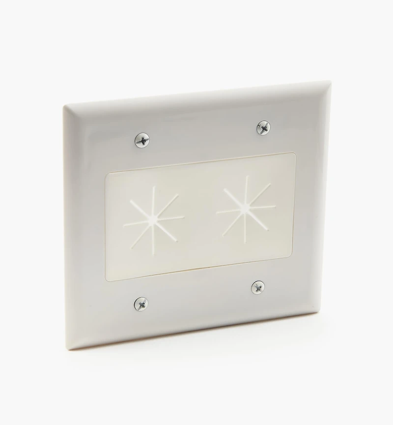 Plaques murales pour câbles à basse tension Datacomm