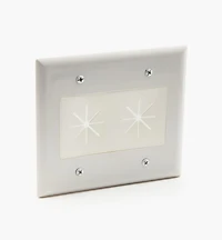 Plaques murales pour câbles à basse tension Datacomm