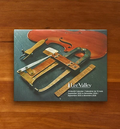 Lee Valley 16-Month Woodworking Calendar