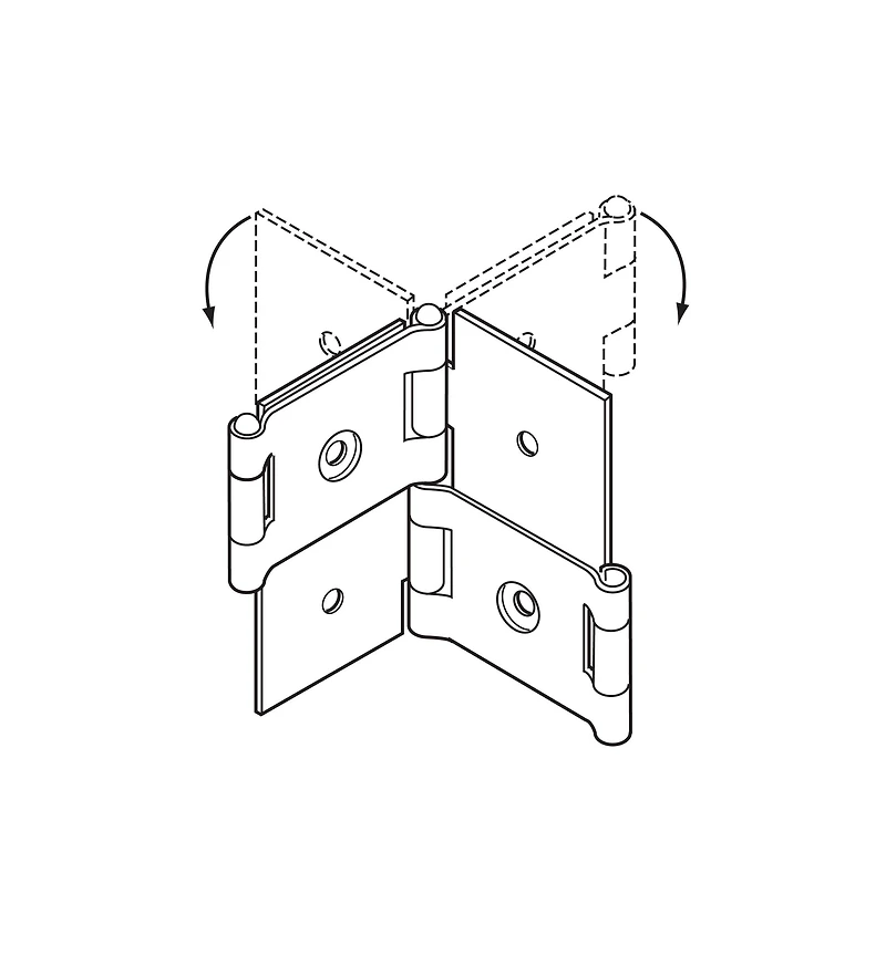 Folding Screen Hinges