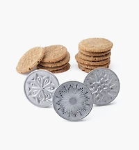 Tampons à biscuits à motifs étoilés