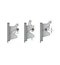 Self-Aligning Gate Latch