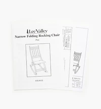 Narrow Folding Rocking Chair Plan