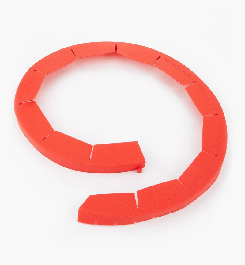 Anneau protecteur pour croûte de tarte