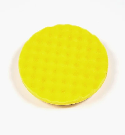 Mirka 6" Yellow Waffle Foam Pad