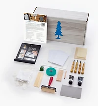 Trousse-projet pour linogravure et impression
