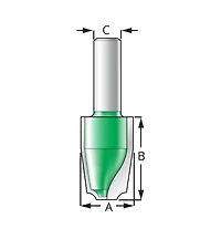 Vertical Bead Panel Raising Bit