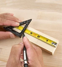 Veritas 2 1/2" Pocket Layout Square