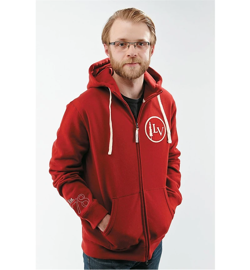 Lee Valley Zippered Hooded Sweatshirt