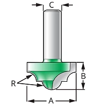Reed and Bead Router Bit