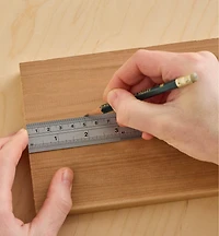 Stainless-Steel Cabinetmaker's Rules