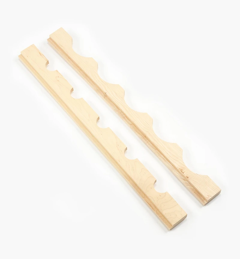 Porte-bouteilles en bois massif