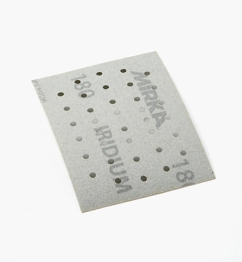 Mirka Iridium 3" × 4" 36-Hole Grip Sheets