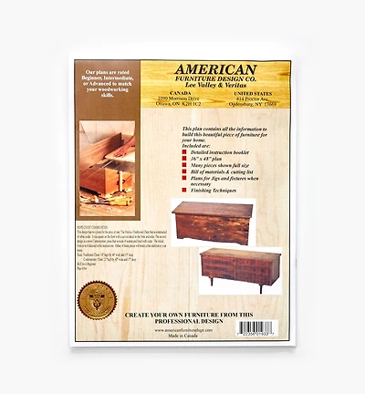 Traditional and Contemporary Hope Chest Plans