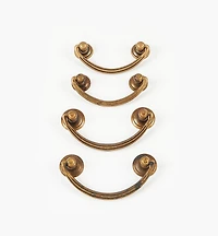 Fluted Brass Handles