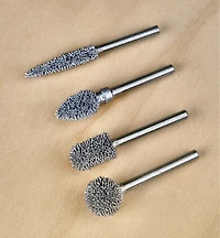Set of 4 Kutzall Rotary Carving Burrs