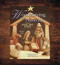 Woodcarving the Nativity in the Folk Art Style
