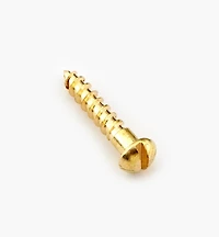 Round-Head Brass Screws