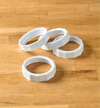 Bagues robustes pour bocaux de conserve
