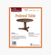 Pedestal Table Plan