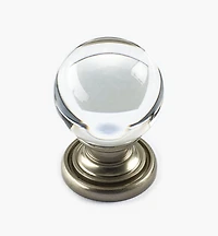 Glass Smooth Globe Knob
