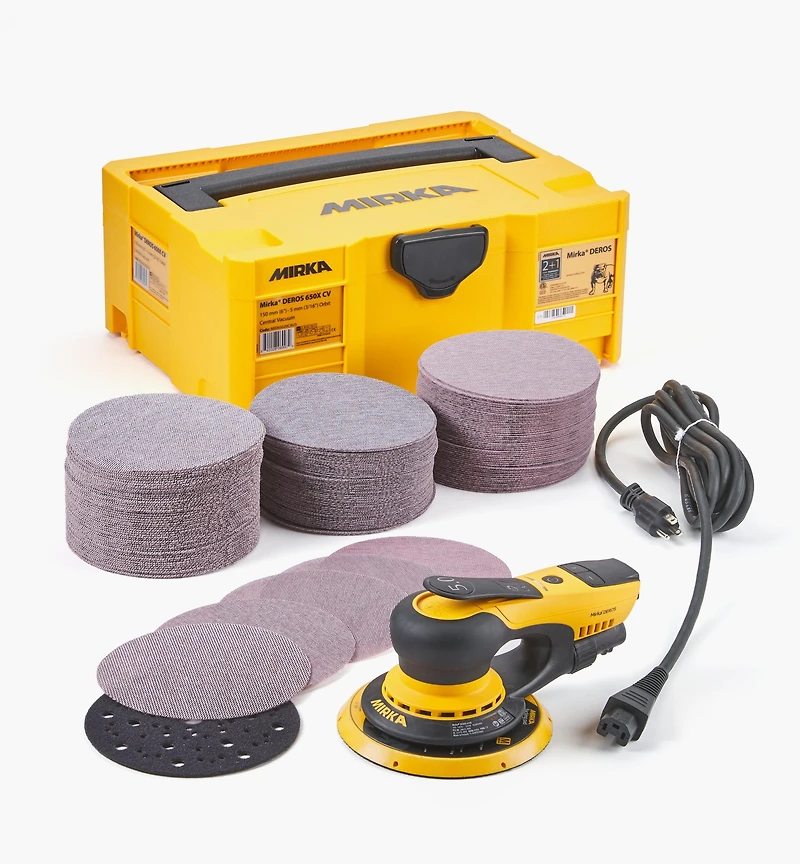 Mirka DEROS 6" Abranet Kit