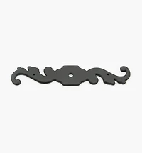 Brass Plate Scroll Escutcheon (#5)