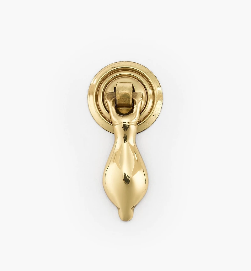 Brass Teardrop Pattern Pulls