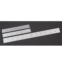 Starrett Spring-Tempered Precision Rules with End Graduations