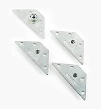 Triangular Furniture Leg Bushings
