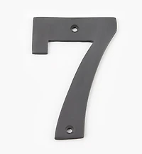 Standard Cast Brass House Numbers