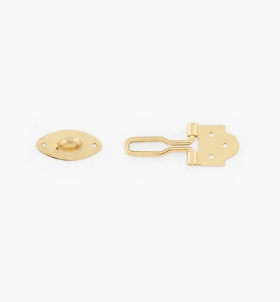 Brass-Plated Hasp