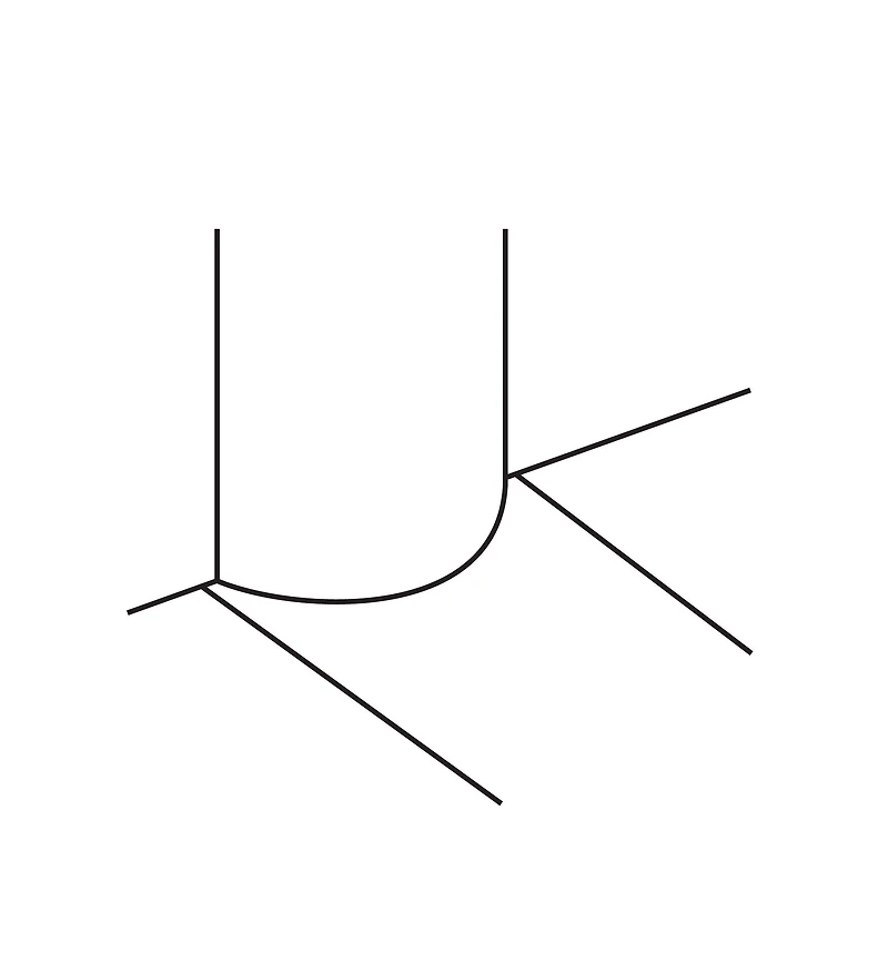 Jauge de profil en acier inoxydable