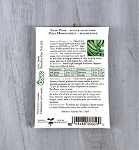 Sachets de semences pois OSC