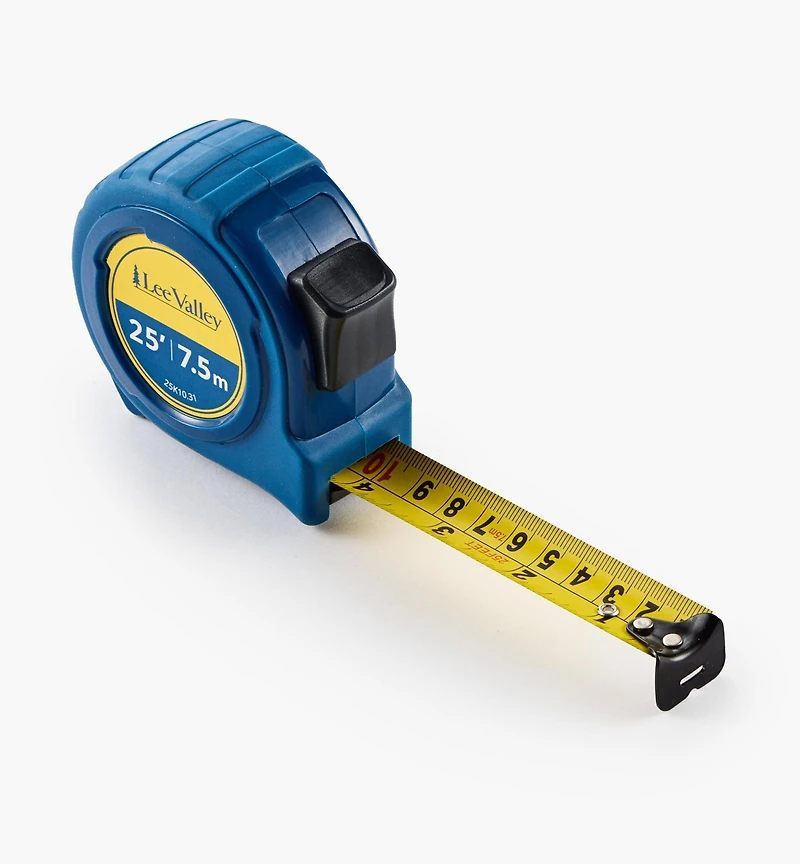 25’/7.5m Right-Hand Lee Valley Tape