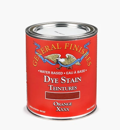 Teinture à colorant soluble à base d'eau General – orange