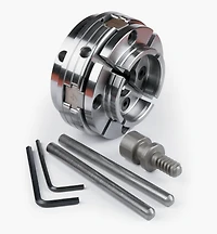 Teknatool Precision Midi Scroll Chuck Kit, 3/4" × 16 tpi
