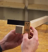 Set of 2 Beechwood Try Squares