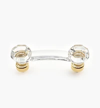 Poignée Octogone en cristal