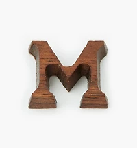 Lettres et chiffres en bois