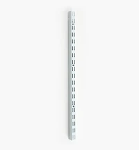 Wall Standards for Heavy-Duty Powder-Coat Steel Shelving System